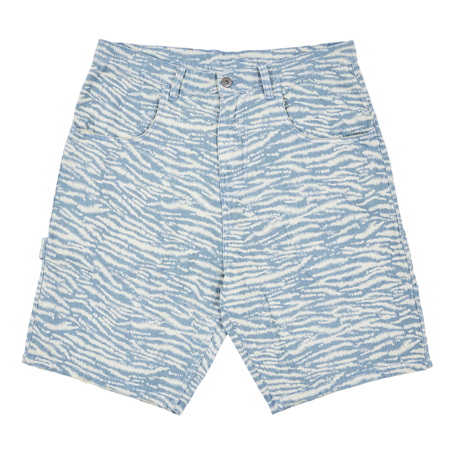 Saturn Denim Shorts - Blue