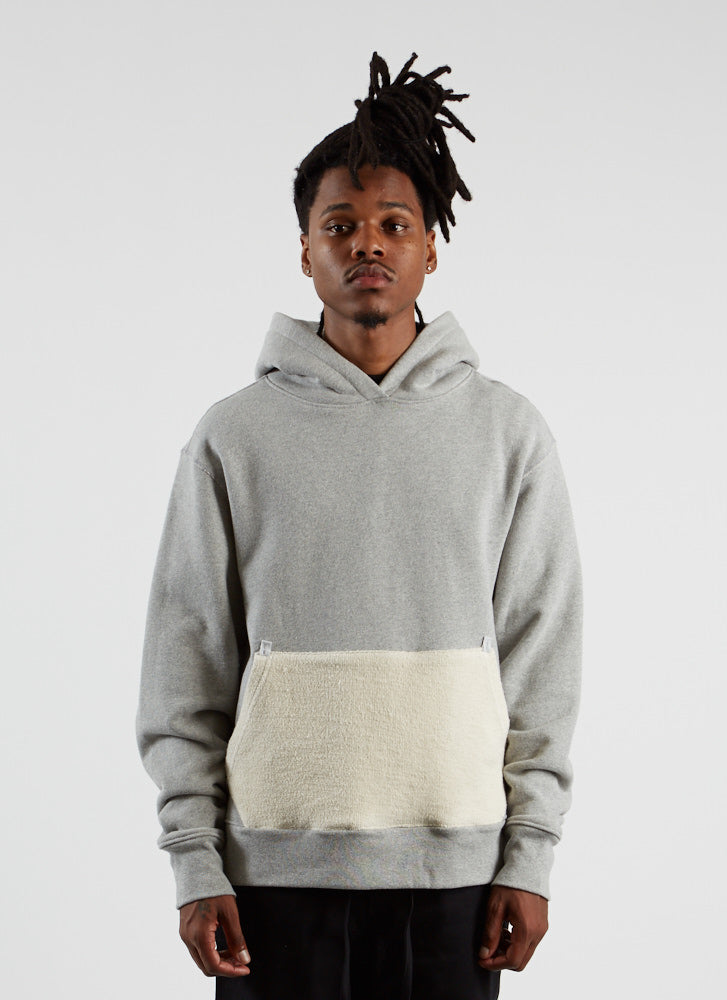 Reversible Hoodie - Heather Grey