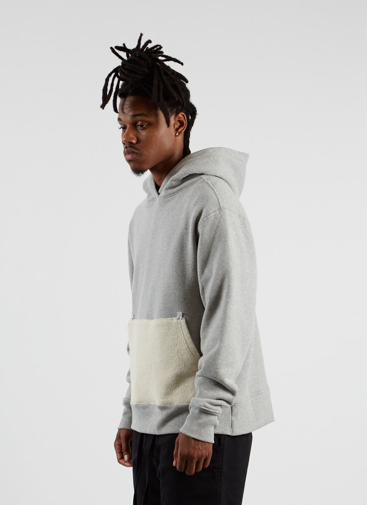 Reversible Hoodie - Heather Grey