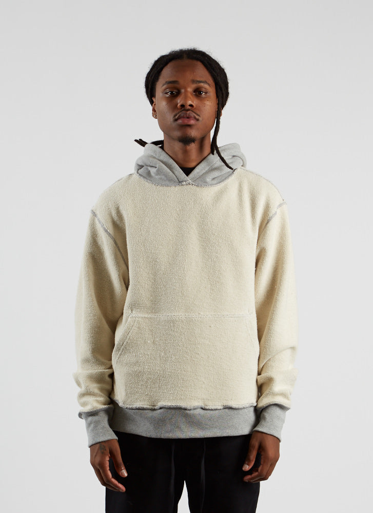 Reversible Hoodie - Heather Grey