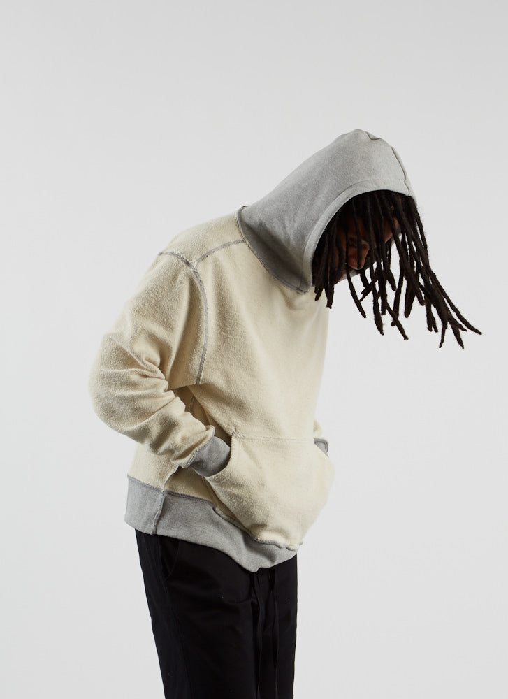 Reversible Hoodie - Heather Grey