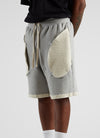 Reversible Terry Shorts - Heather Grey