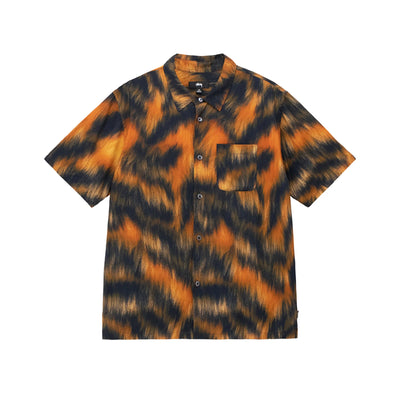 Fur Print Shirt - Tiger