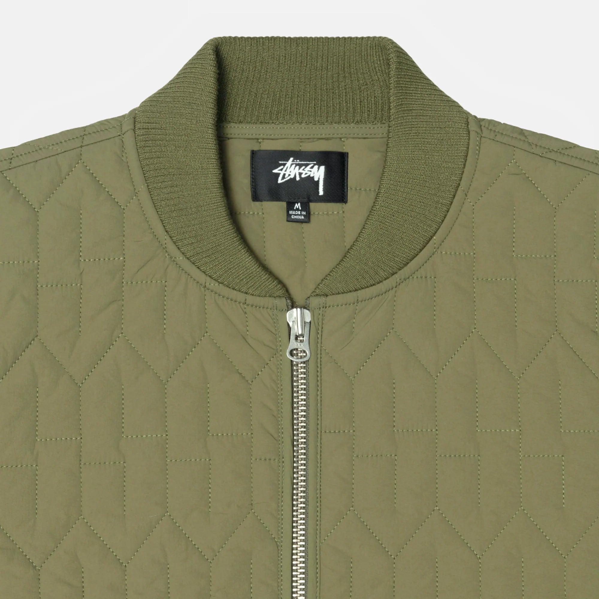 A great online shopping experience at the most affordable prices with S  Quilted Liner Jacket in Olive Stussy