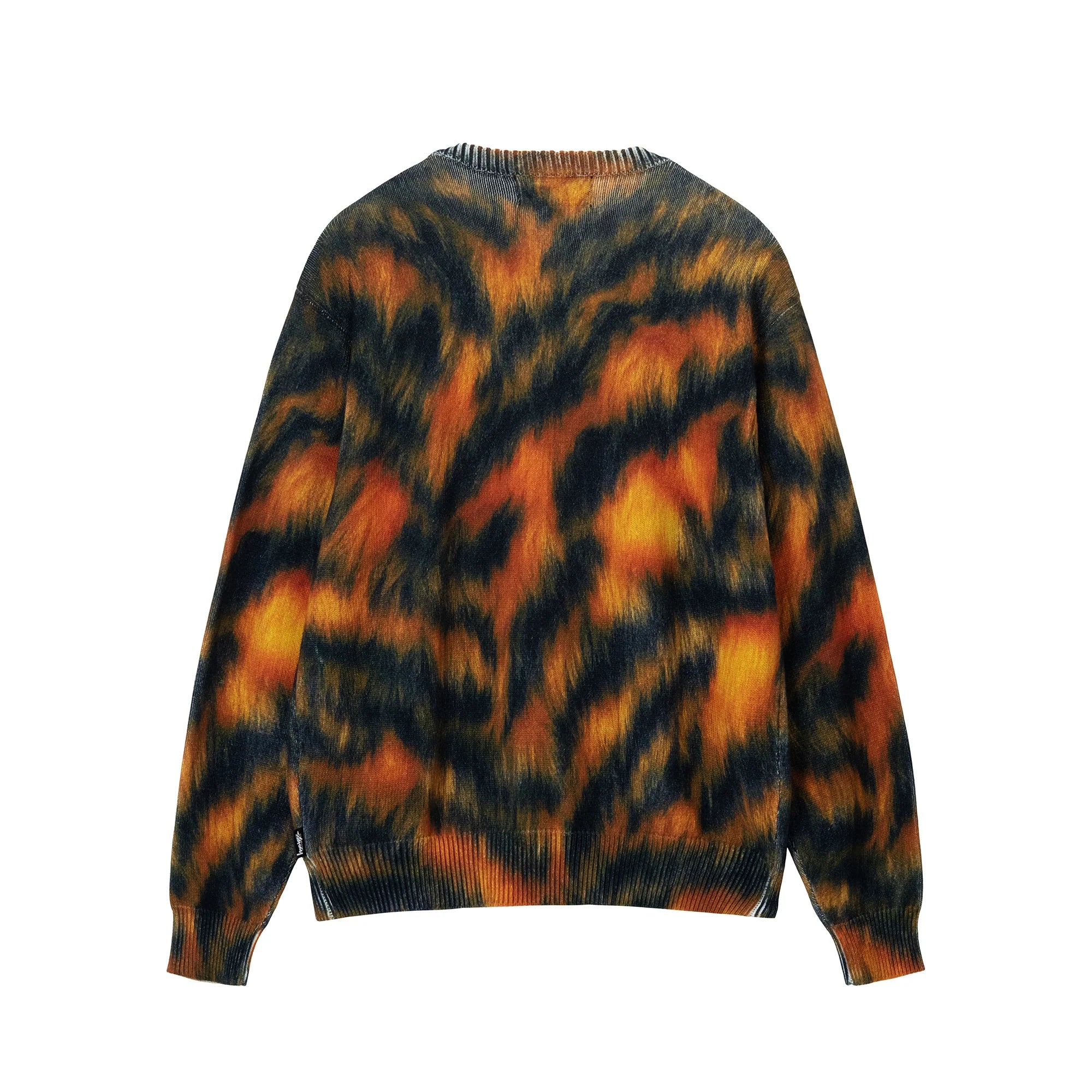 STUSSY TIGRIS PRINT SWEATER 22aw STUSSY TIGRIS PRINT SWEATER 22aw