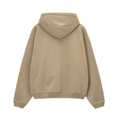 Relaxed Oversized Hoodie - Khaki