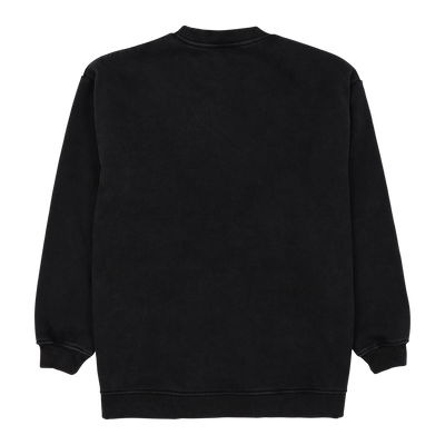Sour Washed Crewneck - Black