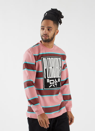 Electronics Striped Longsleeve - Pink