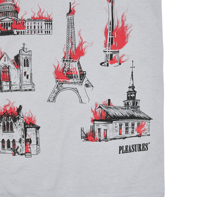 Monument Tee - Silver