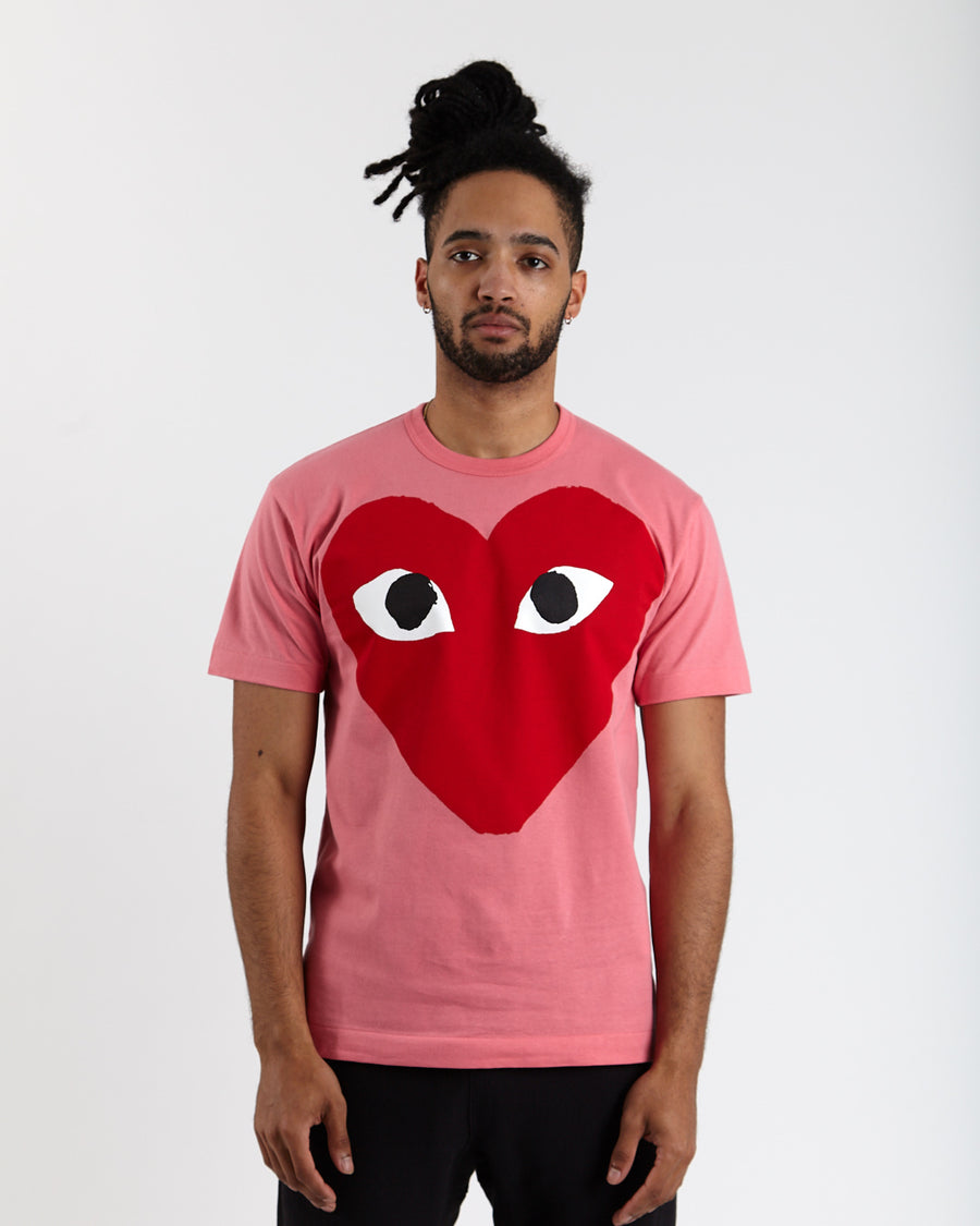 Big Red Heart T-Shirt (Neon)