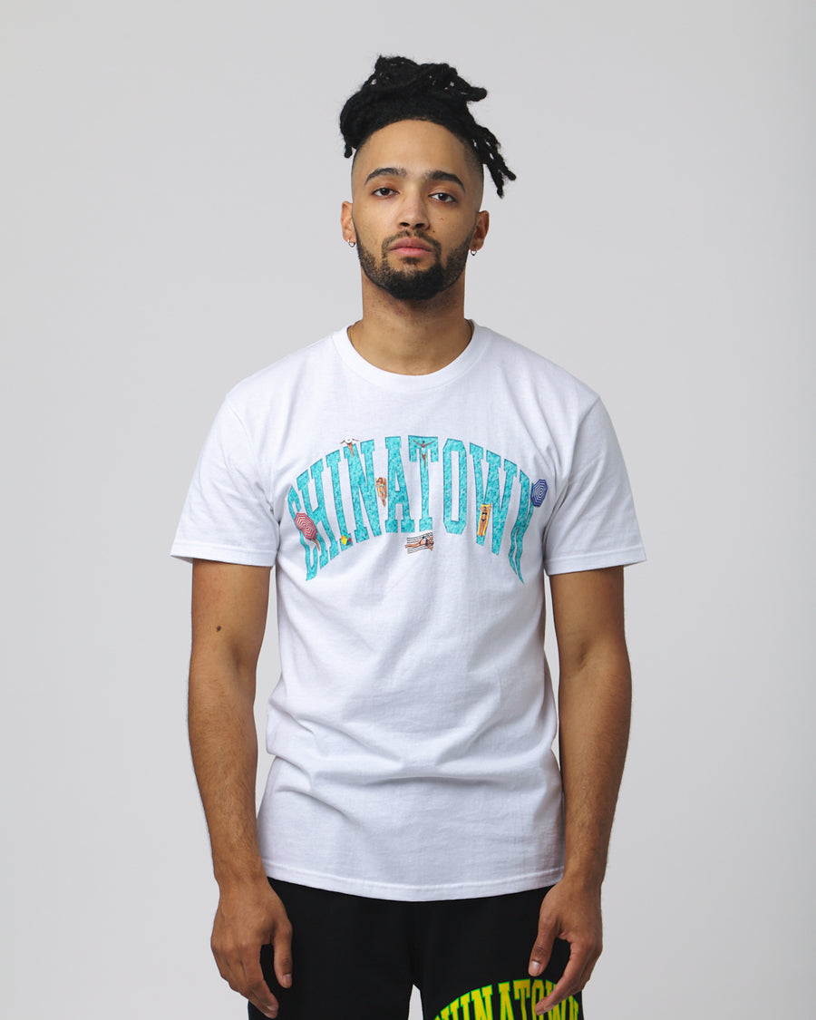 Beach Arc T-Shirt - White