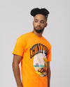 Smiley Beach Bear T-Shirt - Orange