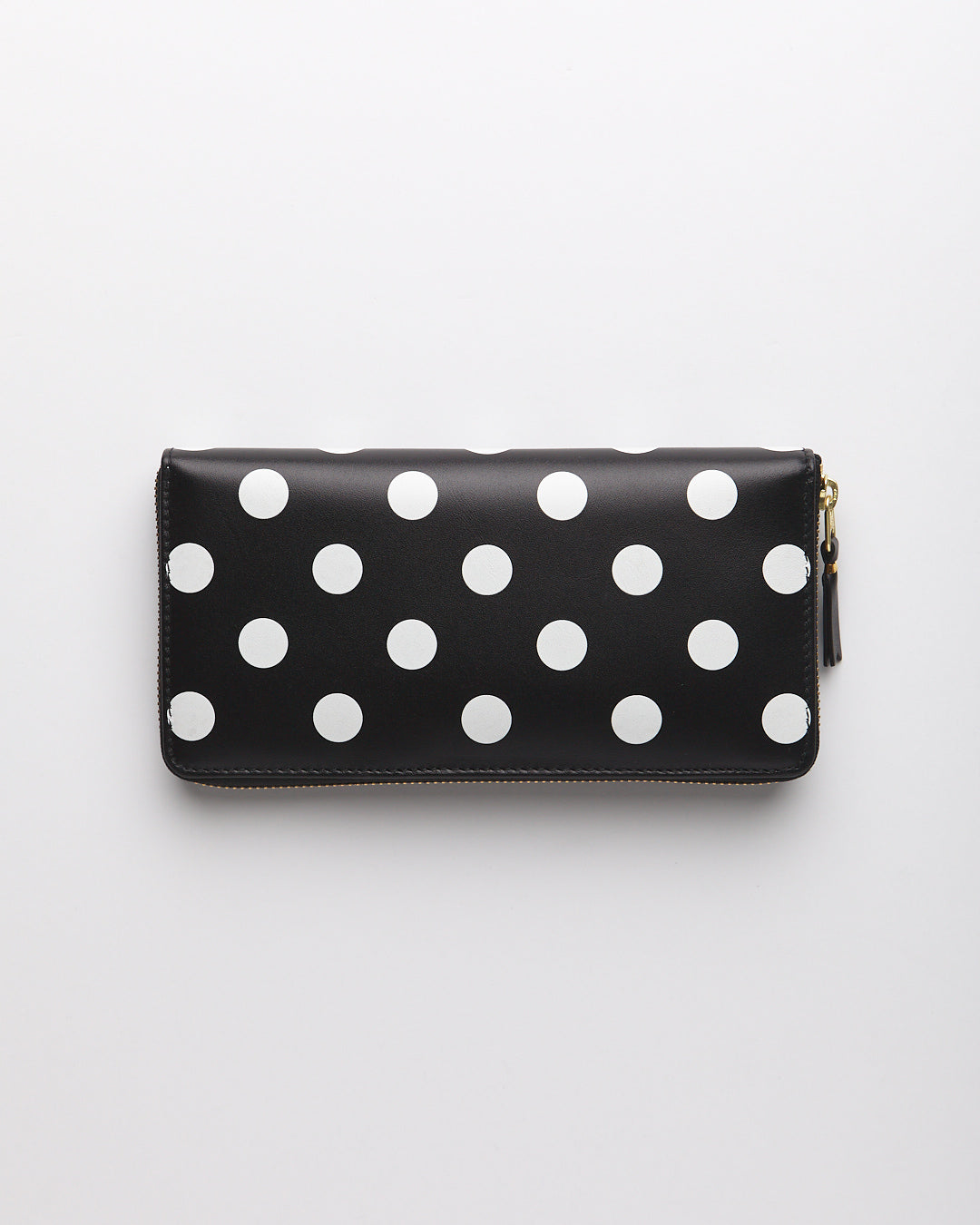 Polka Dots Printed Wallet - Black  (SA0110PD)