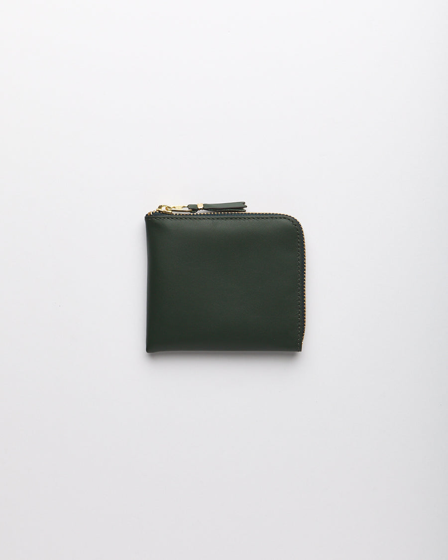 Classic Leather Line Wallet - Bottle Green (SA3100)