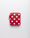 Polka Dots Printed Wallet - Red  (SA2100PD)