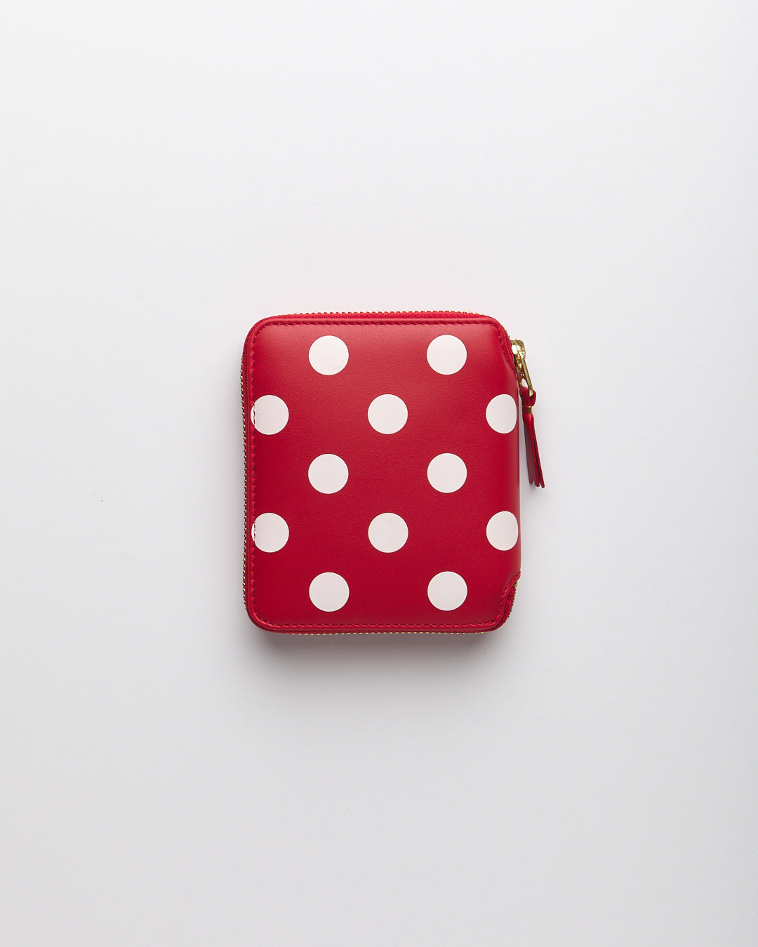 Polka Dots Printed Wallet - Red  (SA2100PD)