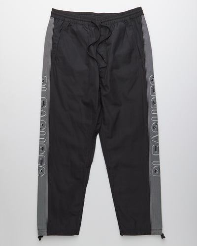 Decline Nylon Track Pant - Black