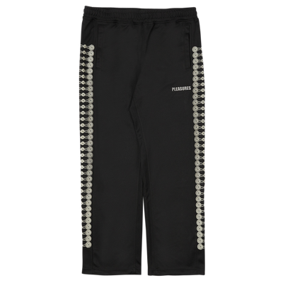 Buttons Track Pant - Black