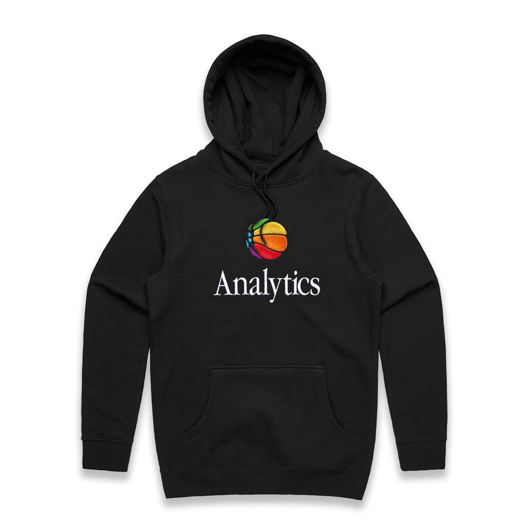 Analytics Hoodie - Black