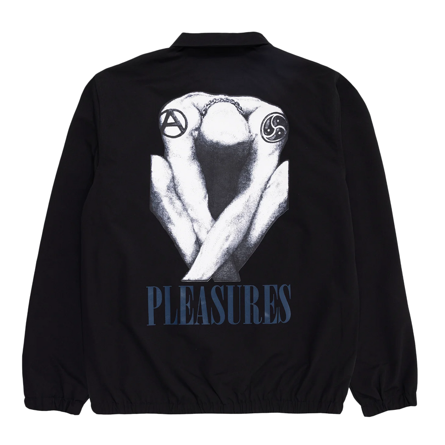 Bended Coach Jacket - Black