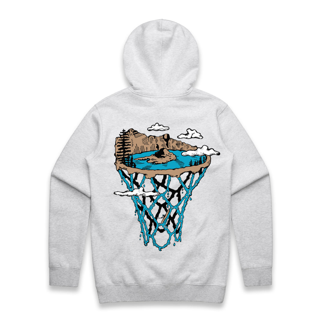 Crater Hoodie - Ash Grey