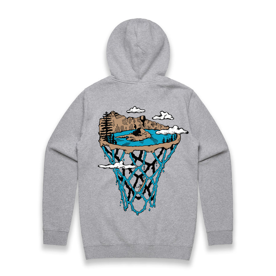 Crater Hoodie - Heather Grey