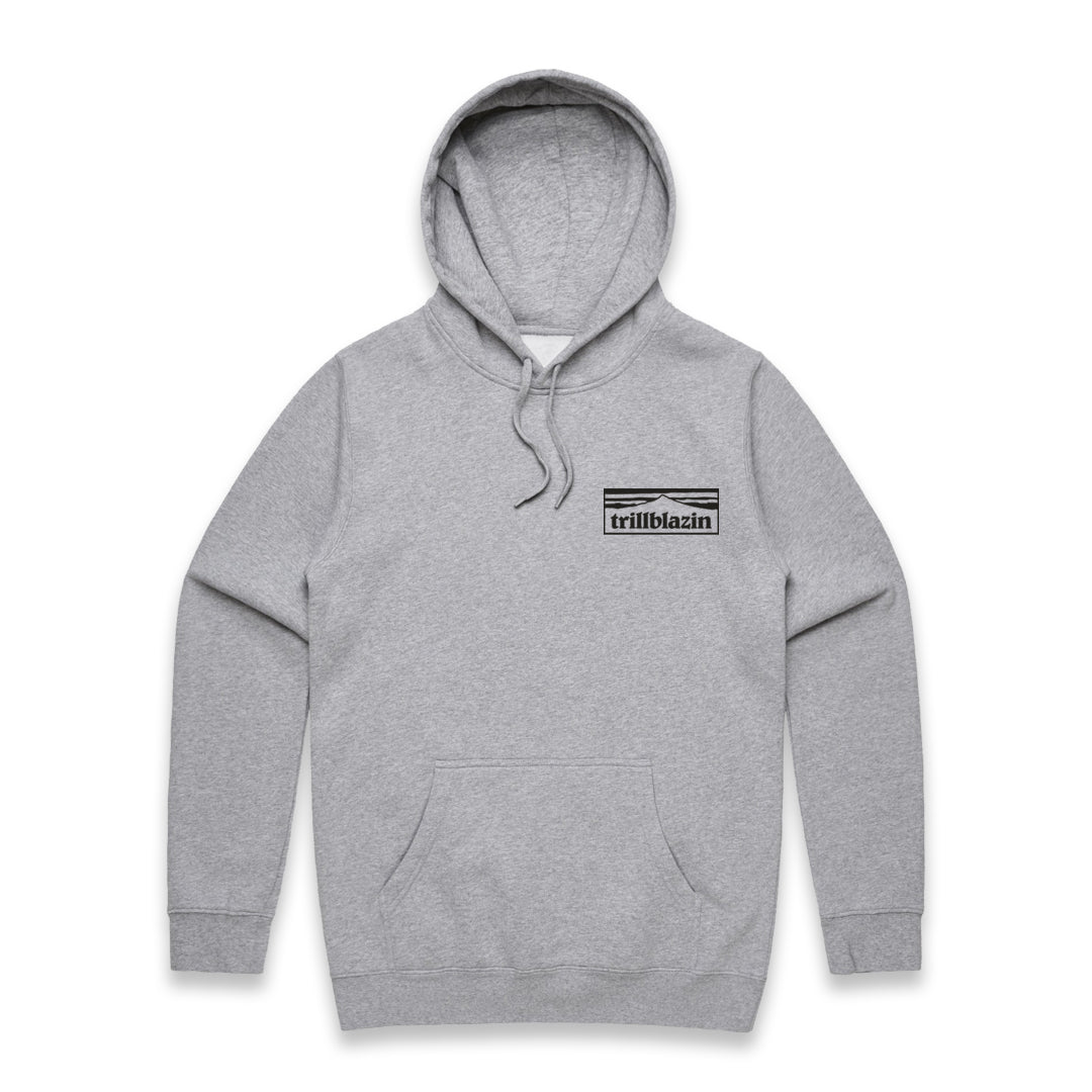 Crater Hoodie - Heather Grey