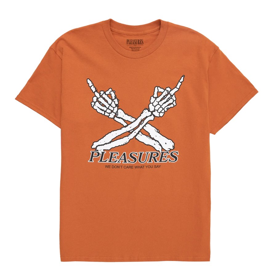 Don't Care T-Shirt - Texas Orange