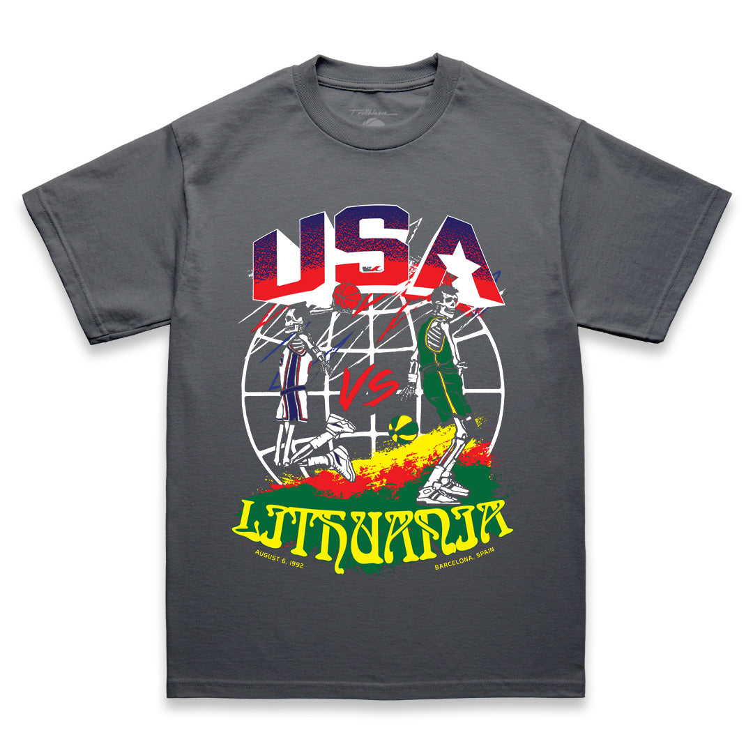 Dream SS Tee - Charcoal