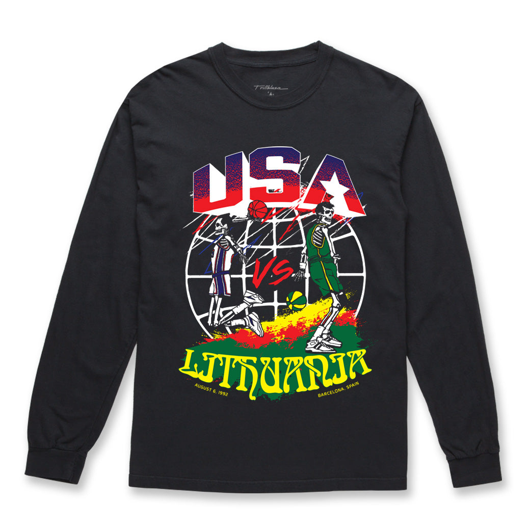 Dream Washed LS Tee - Black