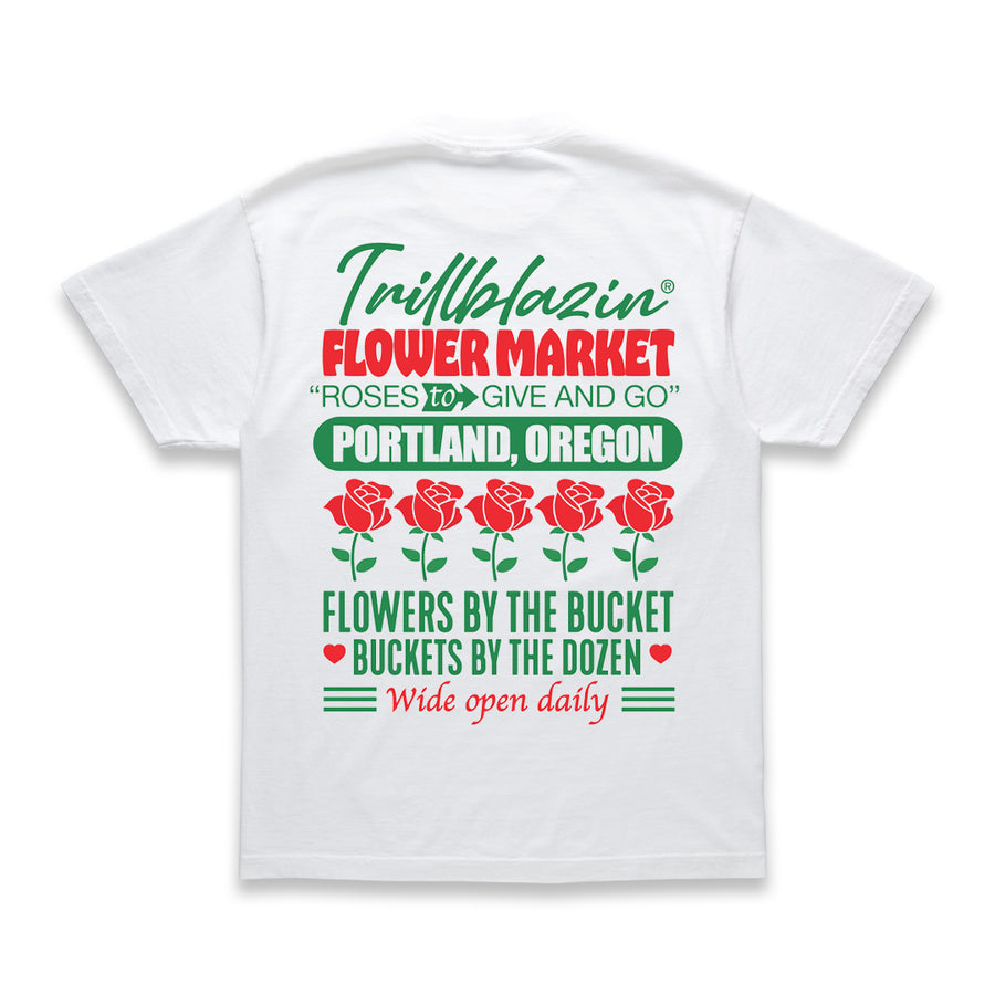 Flower Market SS - White