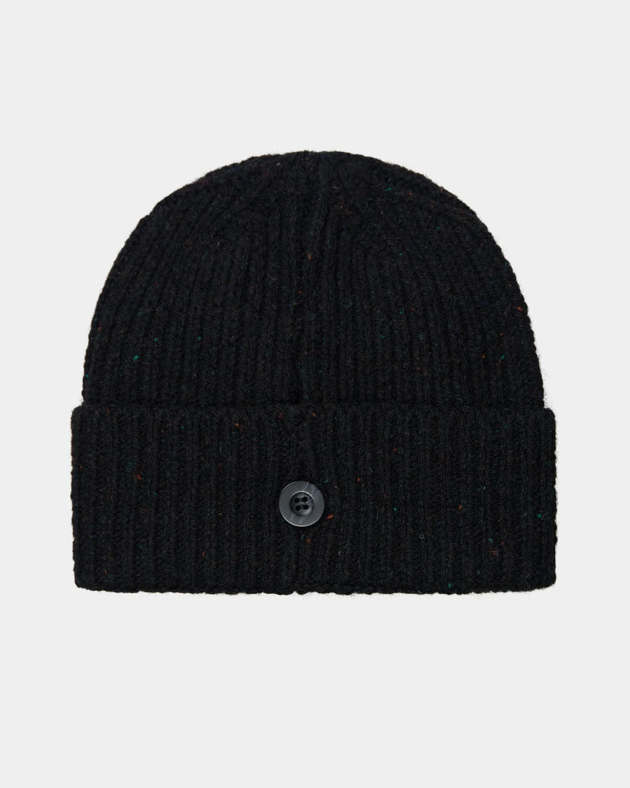 Anglistic Beanie - Speckled Black