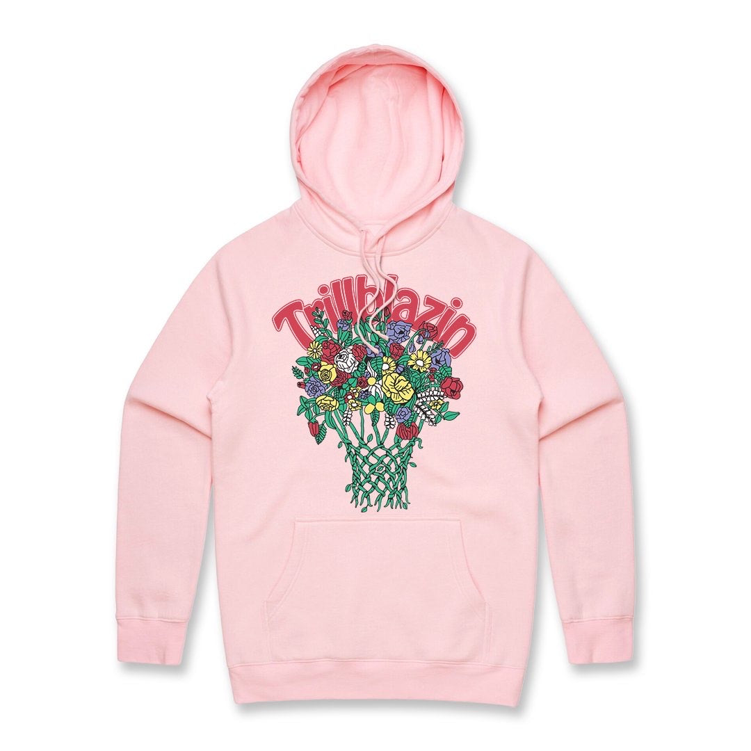 Bball Lover Hoodie - Light Pink