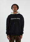 Hard Drive Crewneck with Hoodie - Black