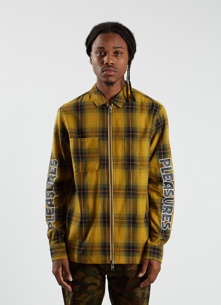 Vernon Zip Jacket - Yellow