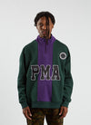 PMA Quarter Zip - Green/Purple
