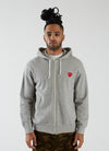 Zip Hooded Sweatshirt - Grey