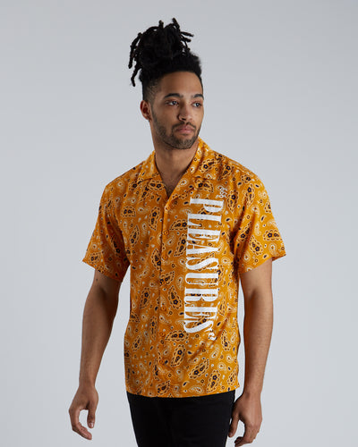 Andy Rayon Button Down - Yellow