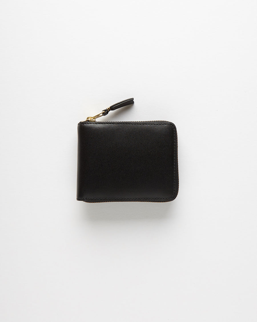 Classic Leather Line Wallet - Black (SA7100)