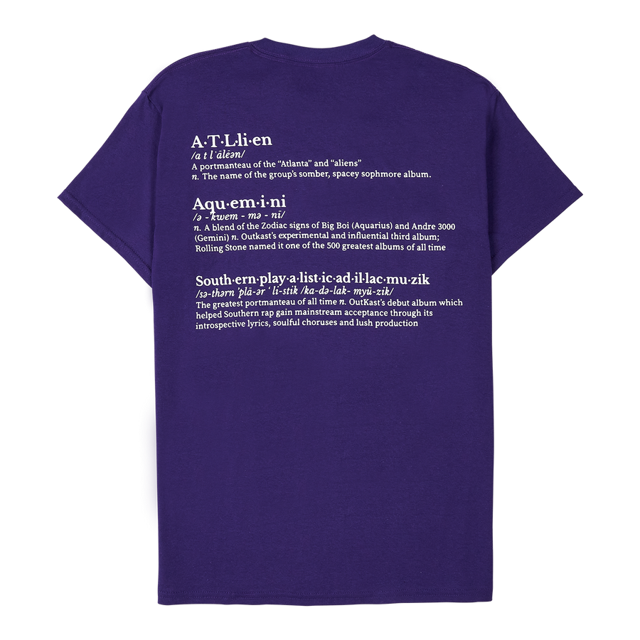 Vocabularly T-Shirt - Purple
