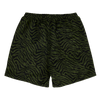 Breaker Fuzzy Stripe Shorts - Green