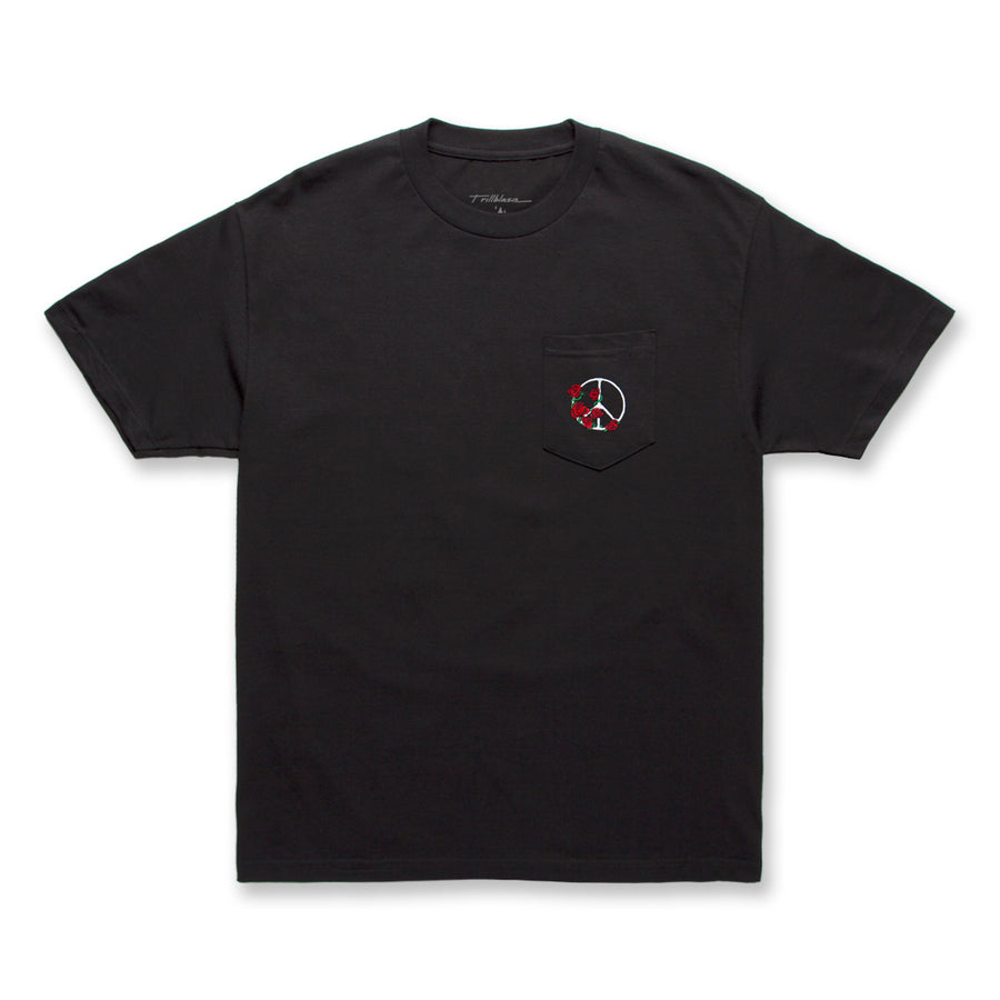 Rose City Peace Pocket SS - Black