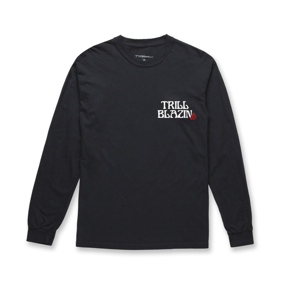 Rose City Peace LS - Black