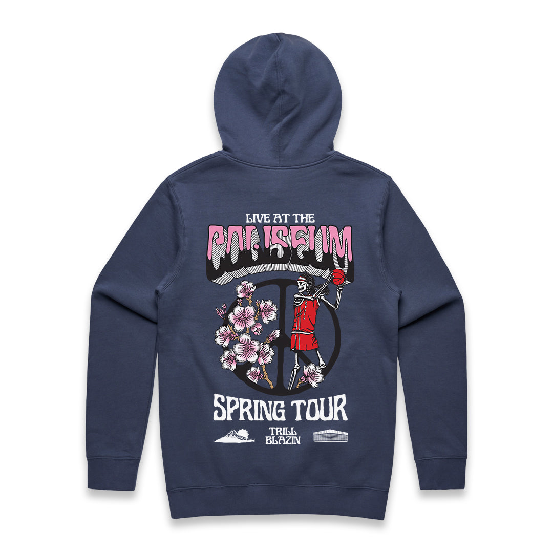Spring Tour Hoodie - Light Navy