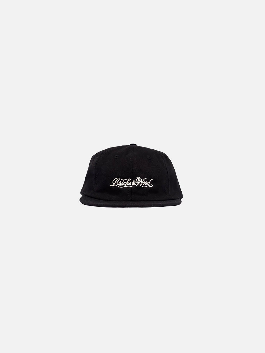 Script Logo Cap - Black
