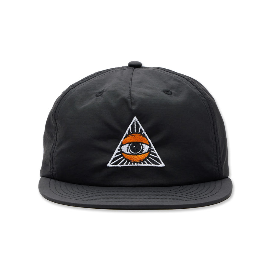 Triangle Nylon Cap - Black