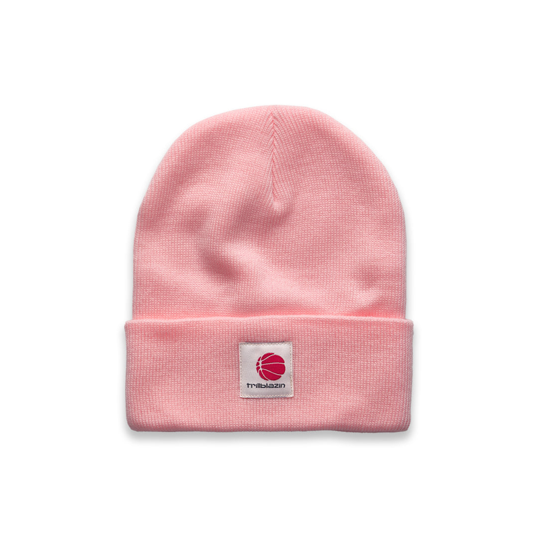 Work Beanie - Soft Pink