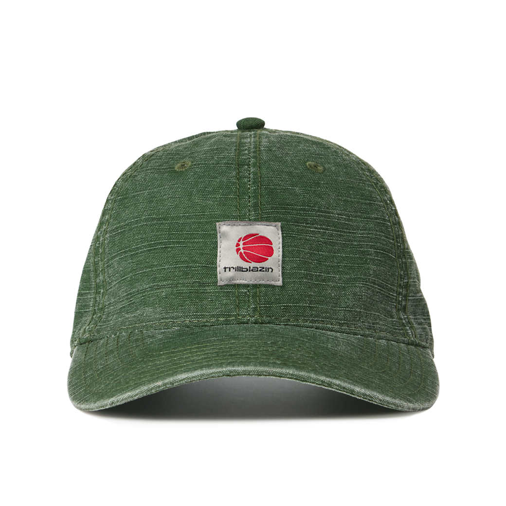 Work Slub Cap - Washed Forest