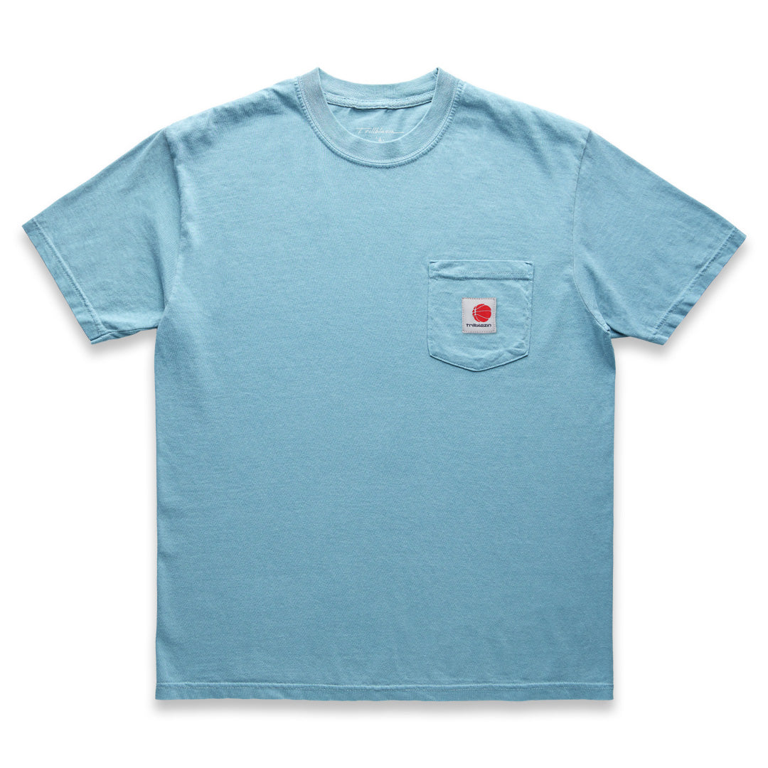 Work Premium Pocket SS - Washed Ice