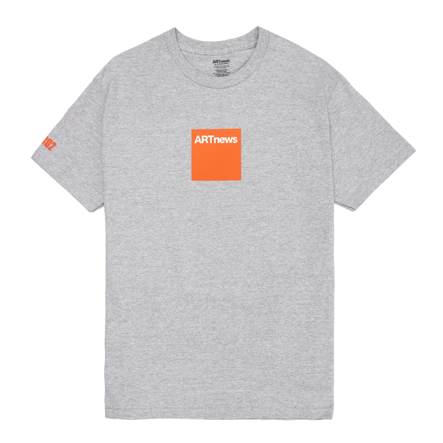 Art News T-Shirt - Heather Grey